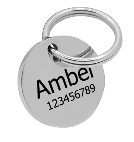 Laser Engraved Dog/Cat Tag